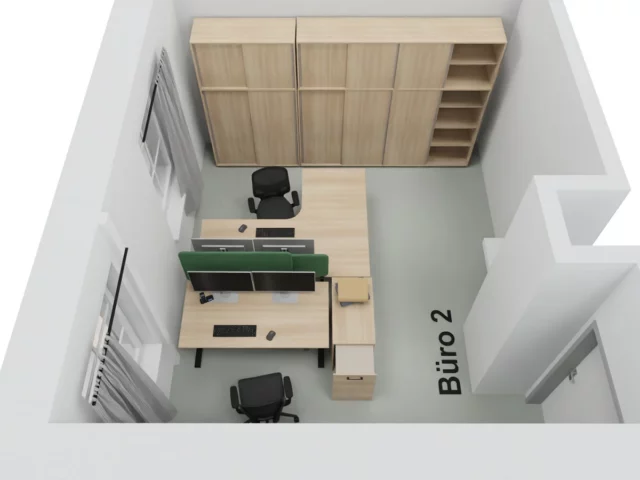 cbo Büroplanung / Visualisierung durch erfahrene Möbelexperten