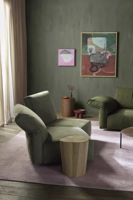 Walter Knoll grünes Sofa